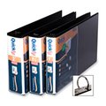 Stride Stride- Inc. STW95031L Legal-Size Binders- Round Ring- 2in. Cap- 8-.50in.x14in.- Black STW95031L